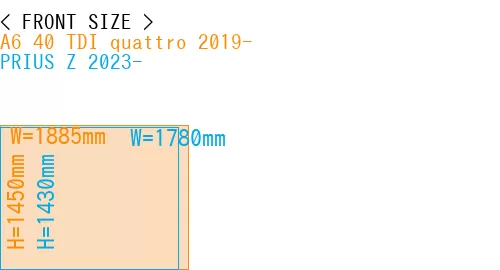 #A6 40 TDI quattro 2019- + PRIUS Z 2023-